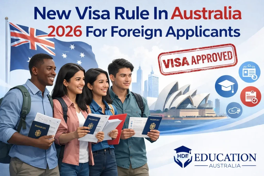 New Visa Rule In Australia 2026
